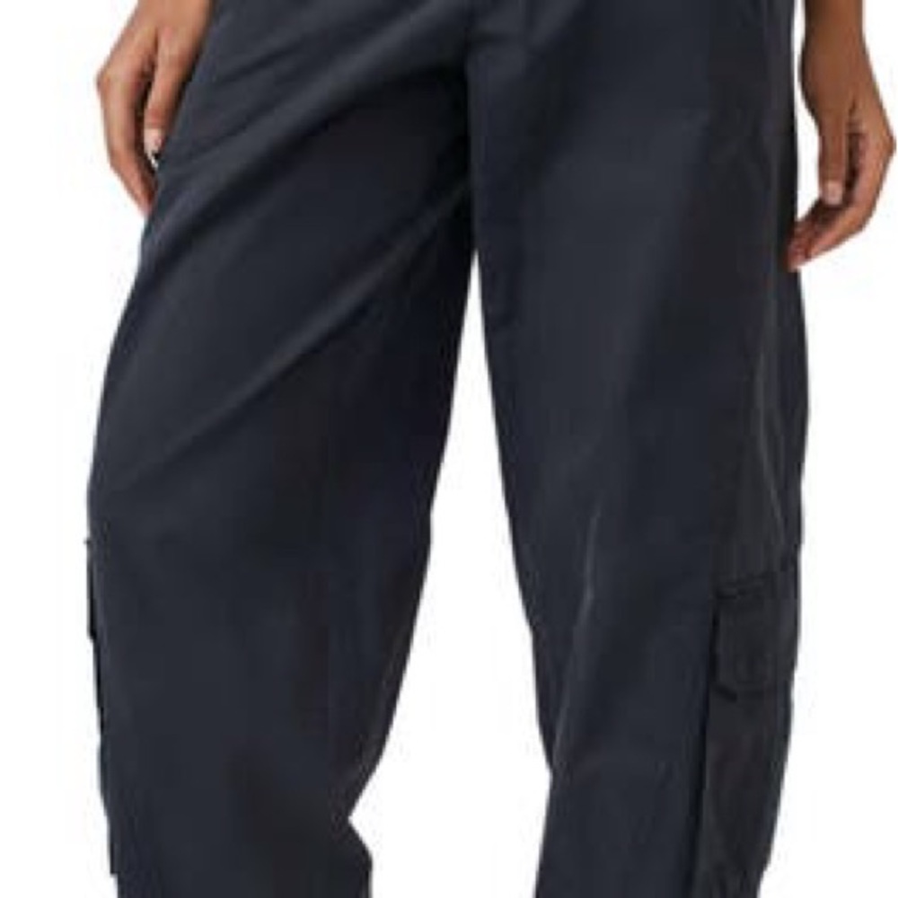 Free People Movement Mesmerize Me Women's Black Cargo Pants Sz XL NWT - Picture 7 of 7